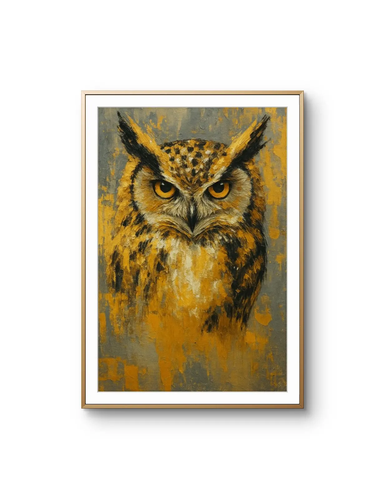 Elena Aureli - Eyes of the Night — Mixed Media stampa d'arte di Elena Aureli