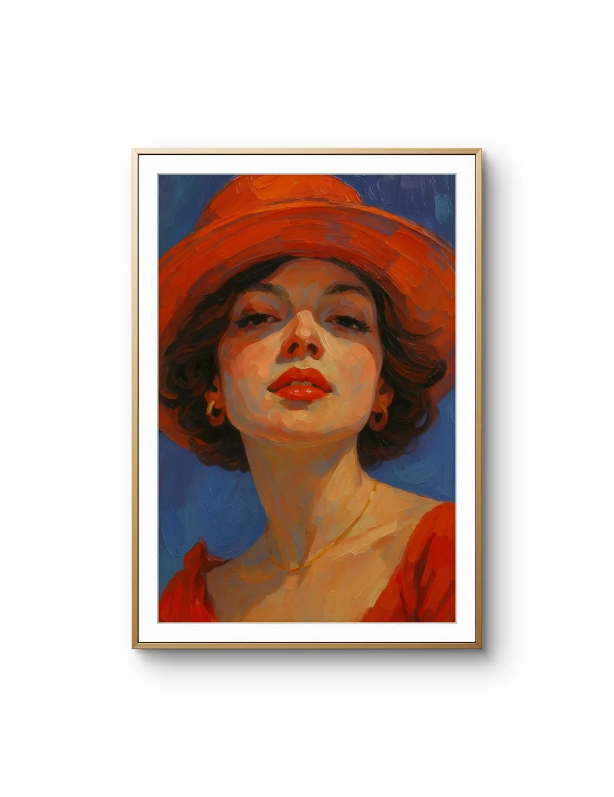 Elena Aureli - The Bold Elegance — Mixed Media stampa d'arte di Elena Aureli