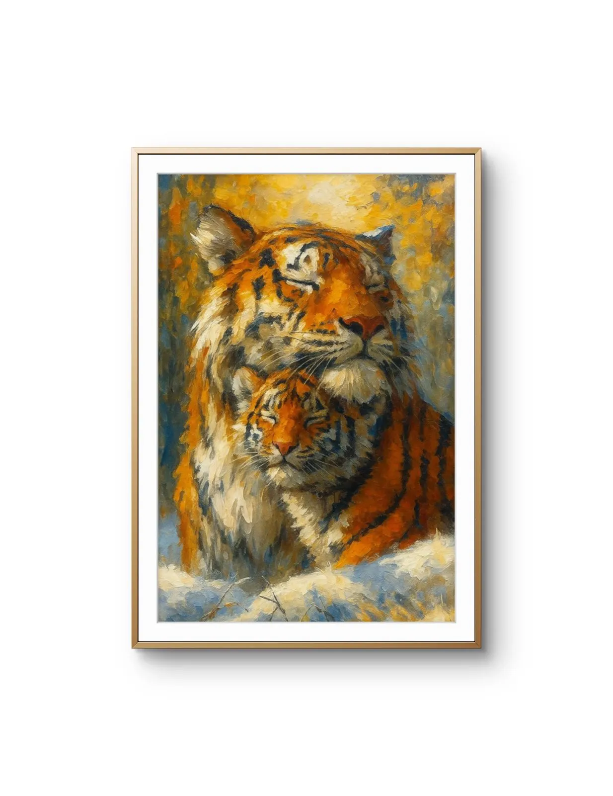 Elena Aureli - The Majestic Bond — Mixed Media stampa d'arte di Elena Aureli