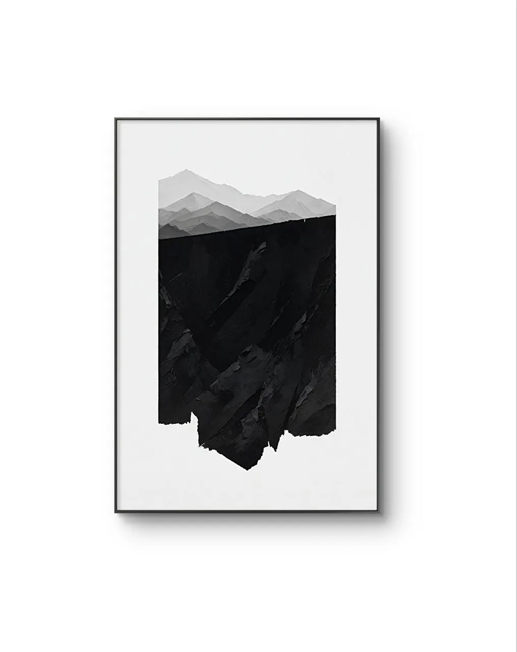 Felix – Monochrome Peaks — Arte Moderna e Contemporanea stampa d'arte di Felix