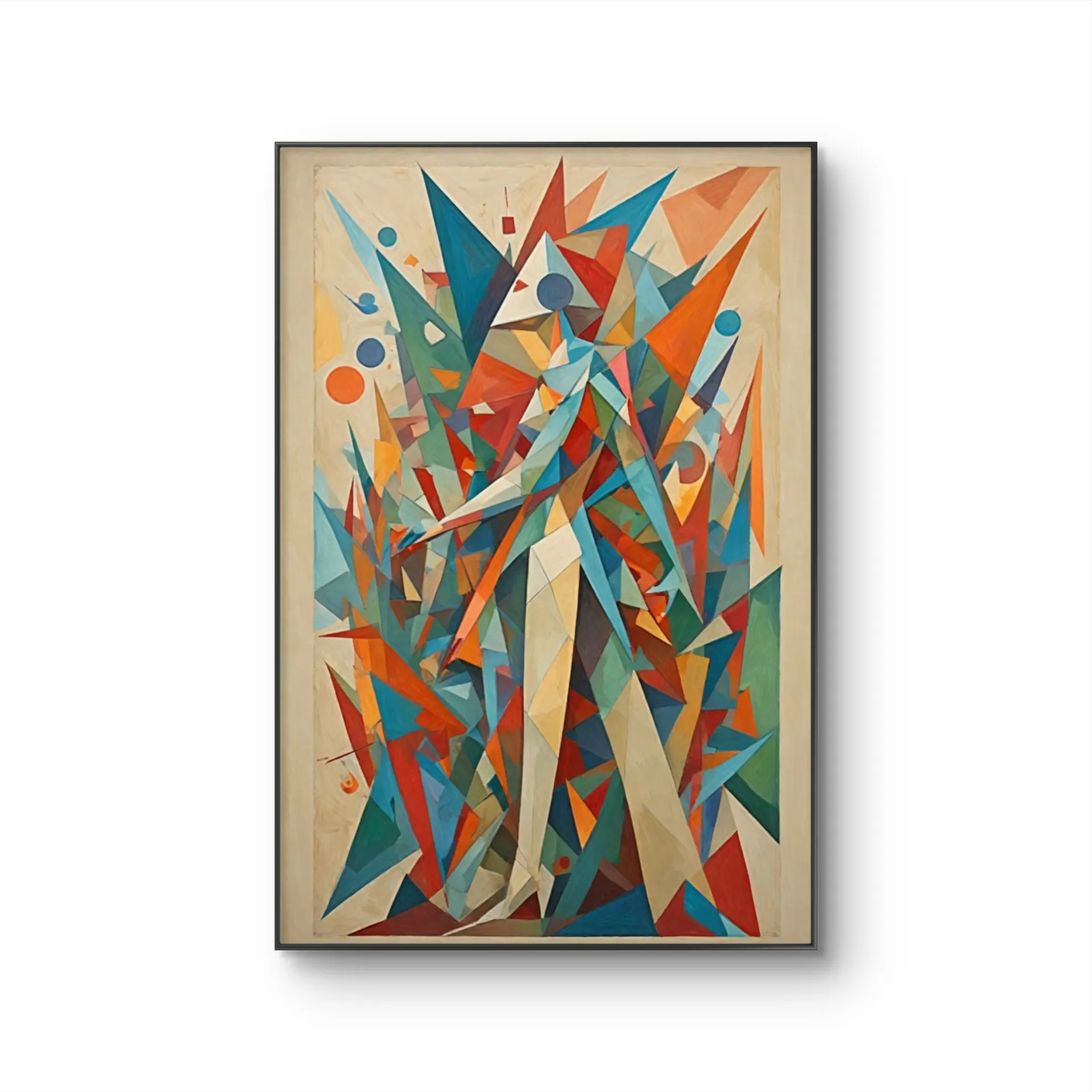 Litvin - Fractured Elegance — Mixed Media stampa d'arte di Litvin