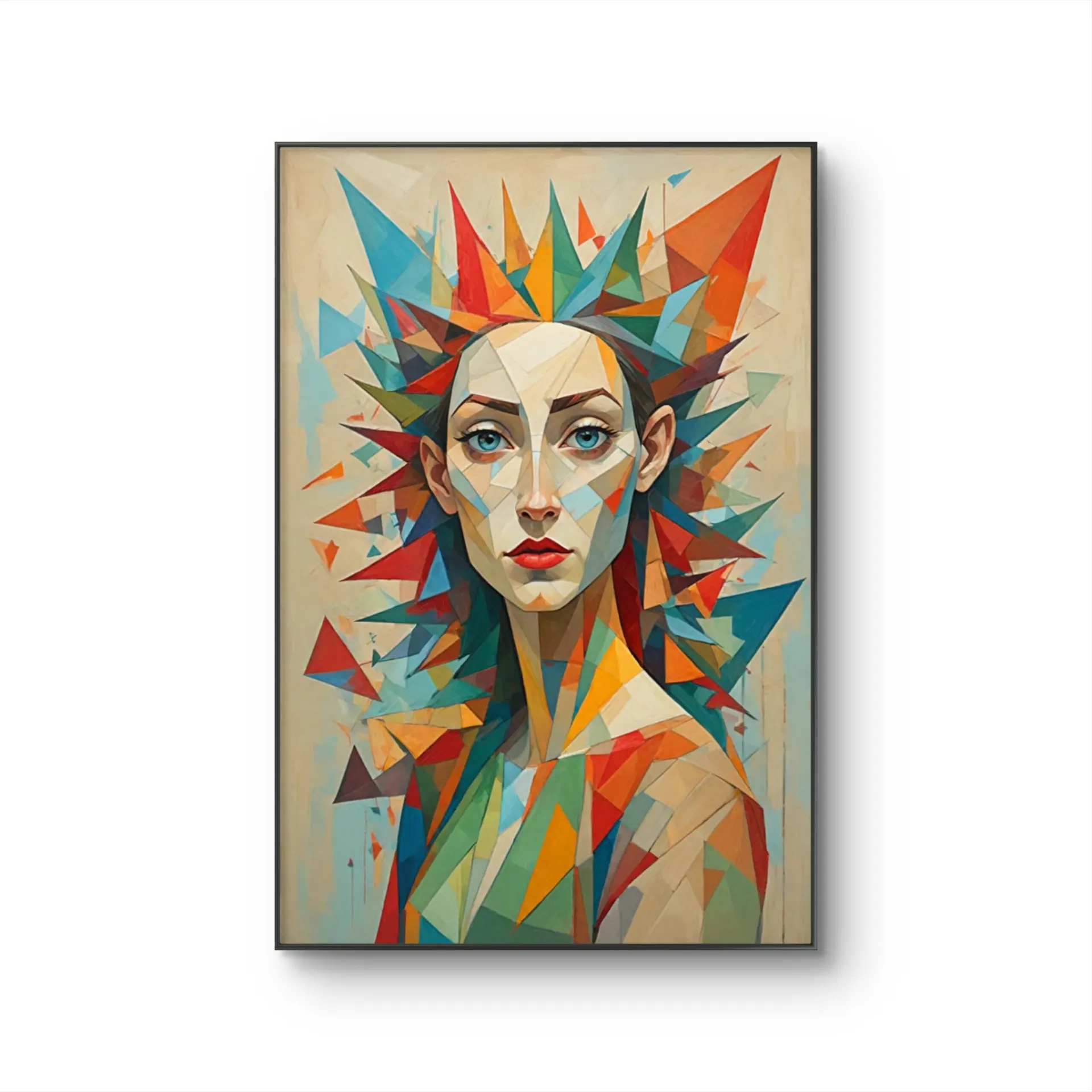 Litvin - Prismatic Gaze — Mixed Media stampa d'arte di Litvin
