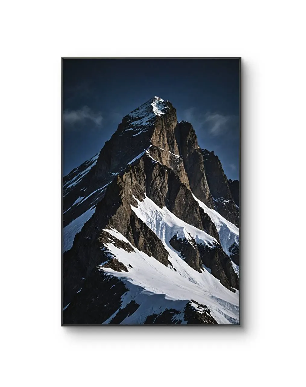 LumièreVue -  The Sentinel of Ice and Rock — Fotografia stampa d'arte di LumièreVue
