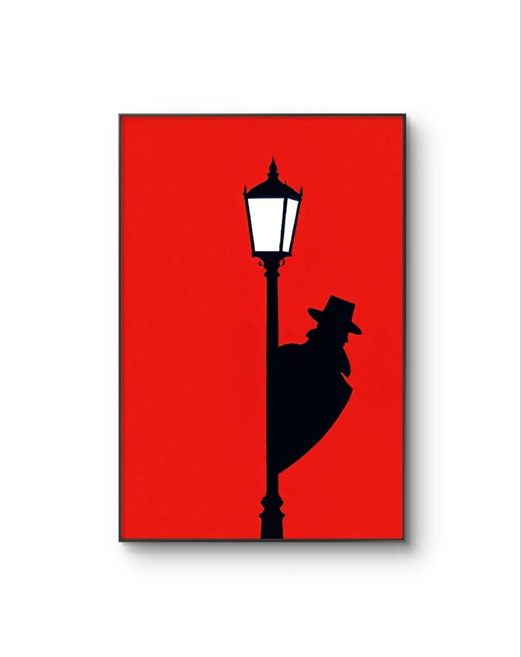 Rodrigo - The Watcher in the Night — Mixed Media stampa d'arte di Rodrigo