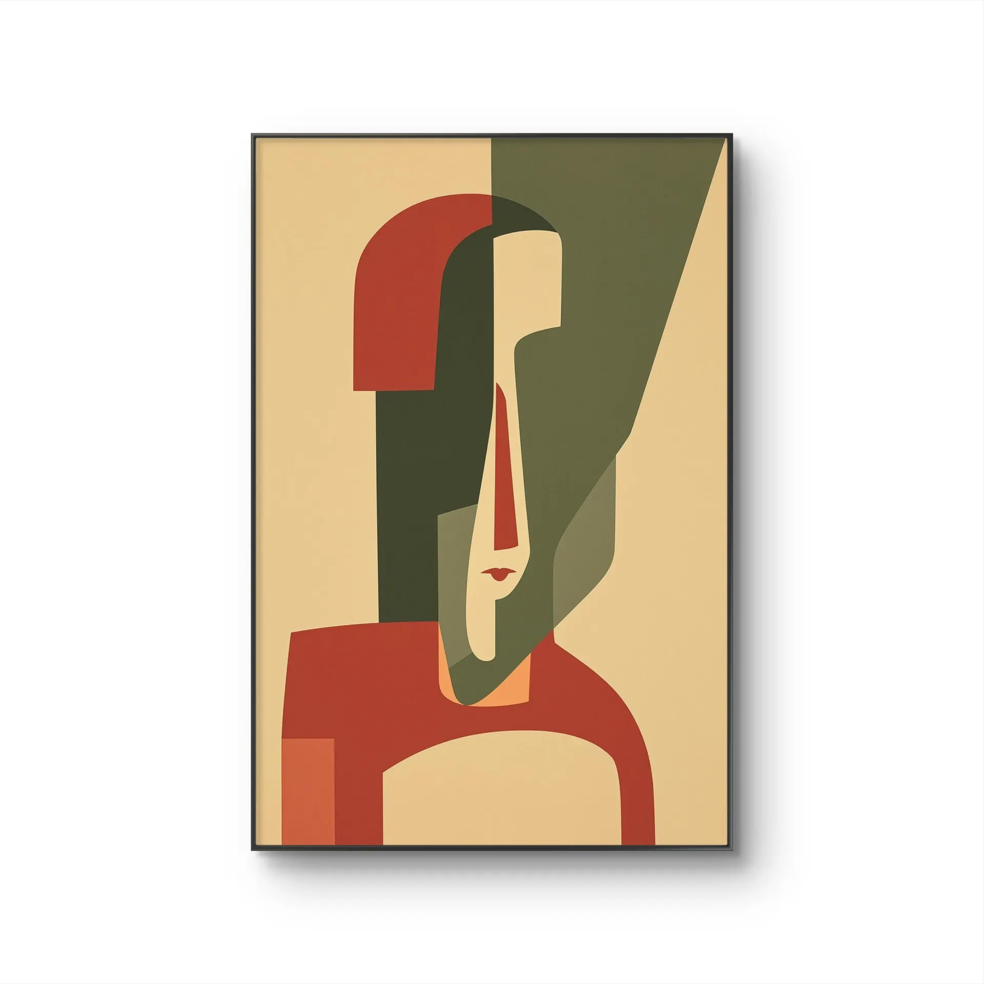 Metashape – Silent Reflection: Minimalist Abstraction — Arte Moderna e Contemporanea stampa d'arte di Metashape